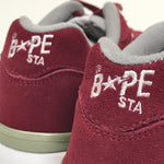 [8] DS! A Bathing Ape Bape Sta 'NB' Trainer Red