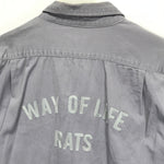 [L] Rats Way Of Life BD L/S Shirt Grey