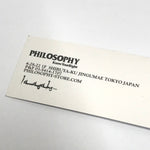 WTaps Philosophy Zine Complete Full Set Issues 0~4 + Bookmark