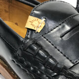 [9] Visvim 12SS Fabro Folk CG Horsebit Loafer Black