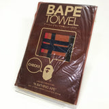 DS! A Bathing Ape Bape Plaid Towel