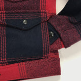 [S] Descendant Melton Wool Lumber Jacket