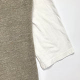 [M] Kapital Shark Biscuit Hemp Linen Knit 3/4 Shirt