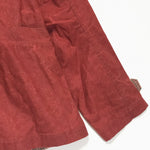 [XL] Kapital Waxed Cotton Peacoat Jacket Red