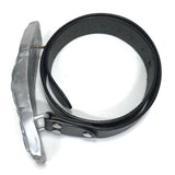 [L] A Bathing Ape Vintage Bape II Bape Solid Aluminum / Leather Belt