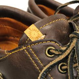 [10] Visvim 12SS Americana Deck Folk Leather Dk Brown