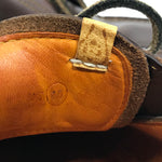 [10] Visvim 12SS Americana Deck Folk Leather Dk Brown