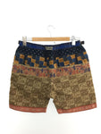 [L] Kapital Eco Baka Crazy Patchwork Belted Shorts