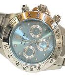 A Bathing Ape Bape Type 3 Daytona Bapex Watch Tiffany Blue