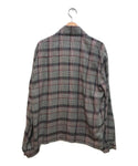 [XL] DS! Undercover SS20 Polyester/Wool Plaid Shirt Jacket Grey