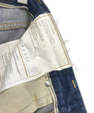 [34W 32L] Visvim Fluxus Damaged Indigo Denim Jeans