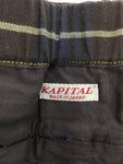 [L] Kapital Eco Baka Crazy Patchwork Belted Shorts