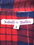 [S] Needles Rebuild 7 Cut Vintage Flannel Shirt