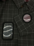 [3] UNDERCOVER 3-layer T / W Pen check ball collar coat