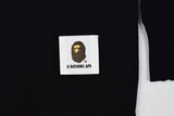 [S~2XL] DS! A Bathing Ape Bape Head Crewneck Sweatshirt Black