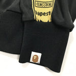 [M] A Bathing Ape Bape Vintage Sta Pattern Track Jacket Black