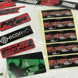 Futura Subware Recon Project Dragon WTAPS Vintage Sticker Pack