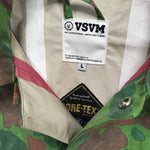 [L] VISVIM G Line Gore Tex Duck Camo Coaches Jacket