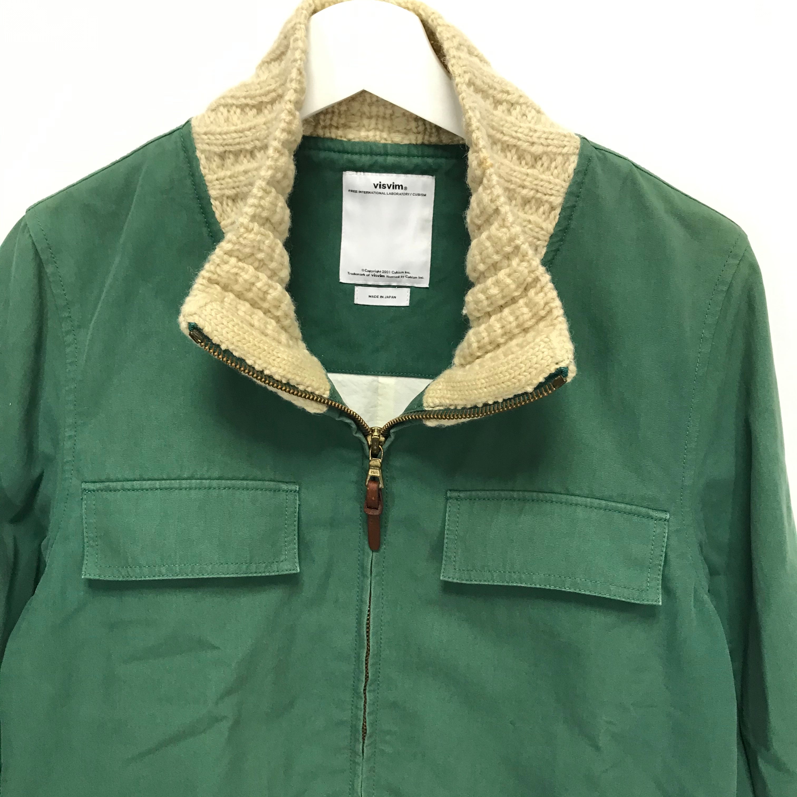 M VISVIM AW Redwood Knit Jacket Green – StylisticsJapan.com
