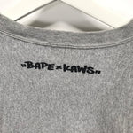 [S] A Bathing Ape Bape Kaws Bones Logo Crewneck Sweatshirt