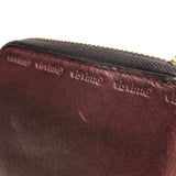 Visvim Leather Bi-Fold Zip Wallet Brown