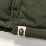 [M] DS! A Bathing Ape Bape N-3B Puffer Down Jacket Olive