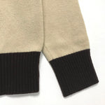 [M] Visvim 15AW Isles Knit Wool/Cashmere Sweater Beige