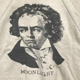 [M] Kapital Beethoven Moonlight Smiley Crewneck Sweatshirt Beige