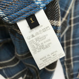 [S] Kapital Flannel L/S Shirt Blue