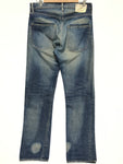 [33 x 32] VISVIM Social Sculpture Damaged Selvedge Denim Jeans Indigo