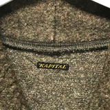 [M] Kapital Fleece Button Front Coat Brown