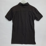 [M] Kapital Chieftan Tenjiku Sashiko Polo Shirt Black
