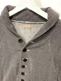 [S] Kapital Shawl Collar Herringbone Pullover Sweatshirt