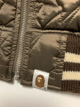 [L] A Bathing Ape Bape Sta Quilted Jacket Brown