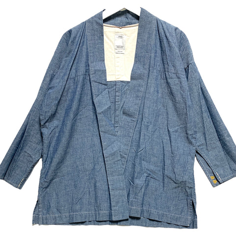[L] VISVIM 17AW Noragi Chambray Shirt Blue