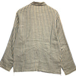 [L] Kapital Linen Stripe Kakashi Shirt Jacket