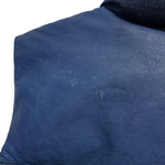 [XL] Remi Relief Denim Leather Down Vest