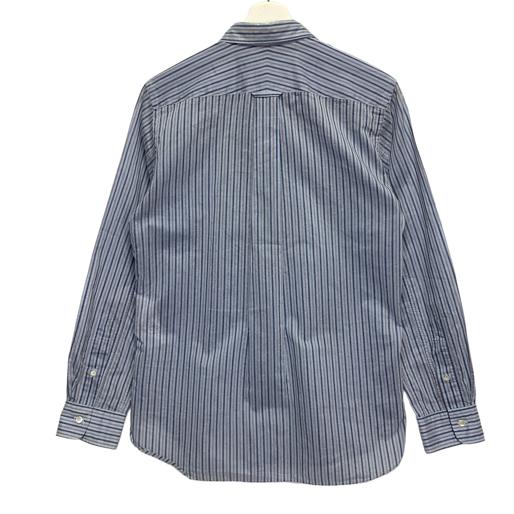 S] COMME des GARCONS JUNYA WATANABE Patchwork Striped Shirt 