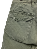 [M] Visvim 13AW Scout Pants Herringbone Cotton Olive
