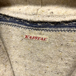 [S] Kapital Border Pattern Shawl Collar Button Front Cardigan