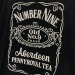 [XL] Number Nine Whiskey Logo Tee T Shirt Black