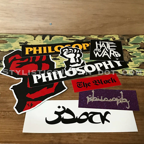 WTaps Philosophy Store Limited Sticker Set 2