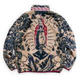[S] DS! Kapital Damask Virgin Mary Fleece Zip Up Jacket
