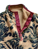 [S or M] DS! Kapital Damask Virgin Mary Snap Pullover Fleece Jacket