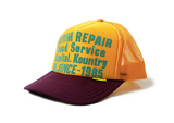 DS! Kapital Kountry Denim Repair PT 2Tone Mesh Trucker Cap Hat
