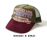 DS! Kapital Kountry Working Puking PT 2Tone Mesh Trucker Cap Hat