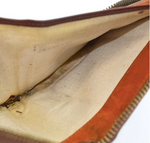 Visvim Veggie Leather Bi-Fold Zip Wallet Brown