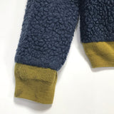 [S] Visvim 14AW Alces Fleece Blouson Jacket Wool Blue/Green