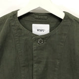 [S] DS! WTaps18AW SKIT Collarless Military Smock Shirt