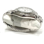 A Bathing Ape Bape Type 3 Camo 'Daytona' Bapex Watch Silver/White